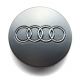 4 items 60mm / 57mm AUDI wheel center hub caps covers 4B0601170 silver