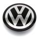 4 items 76mm / 59mm VW wheel center hub caps covers