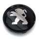 4 items 64mm / 60mm PEUGEOT wheel center hub caps covers
