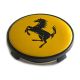 4 articles 61mm / 57mm FERRARI Enjoliveurs cache-moyeux de centre de roue
