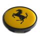 4 articles 63mm / 57mm FERRARI Enjoliveurs cache-moyeux de centre de roue