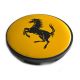 4 items FERRARI 68mm / 62mm wheel center caps rim hub covers
