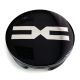 4 items 57mm / 49mm DACIA wheel center hub caps covers