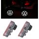 2x VOLKSWAGEN Tür Lichts VW Neu Logo LED Projektoren GOLF, PASSAT, SHARAN, TIGUAN, TOUAREG, JETTA