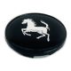 4 items 60mm / 51mm FERRARI wheel center hub caps covers black