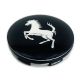 4 Stück 60mm / 56mm FERRARI nabendeckel felgendeckel nabenkappen radkappen schwarz