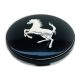4 items 68mm / 59mm FERRARI wheel center hub caps covers black