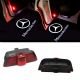 2x LED projector MERCEDES BENZ door lighting entry logo light C class W204