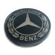 4 Stück Mercedes Benz 63mm / 57mm nabendeckel felgendeckel nabenkappen SCHWARZ LORBEER