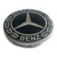 4 Stück Mercedes Benz 67mm / 56mm nabendeckel felgendeckel nabenkappen SCHWARZ LORBEER
