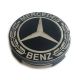 4 items Mercedes Benz 65mm / 63mm wheel center caps rim hub covers BLACK LAUREL