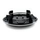 4 items 69mm / 55mm AUDI wheel center hub caps covers 4B0601170A black