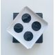 4 items 56mm / 52mm VW dynamic floating spinning wheel center hub caps VOLKSWAGEN