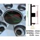 4 articles 69mm / 65mm BMW dynamiqu tournant rotatif Enjoliveurs cache-moyeux de centre de roue