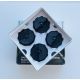 4 items 69mm / 65mm BMW dynamic floating spinning wheel center hub caps