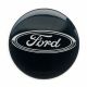 4 articles x 62mm SILICONE autocollants FORD centre de roue LOGO enjoliveurs emblèmes