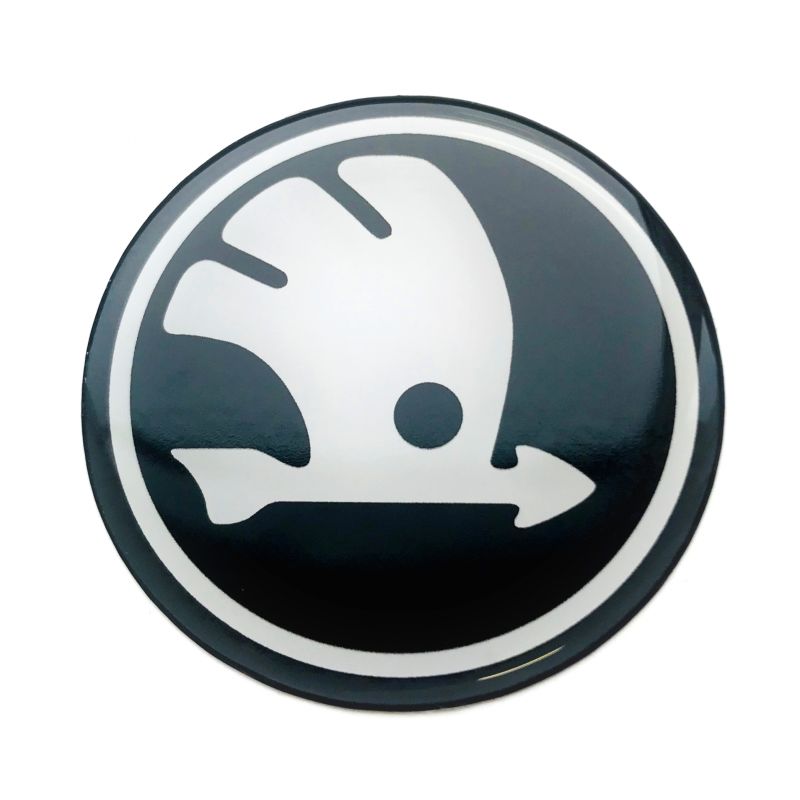 62mm SILIKON embleme SKODA rad mitte aufkleber Radkappen logo