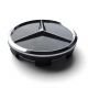 4 items 60mm / 56mm MERCEDES BENZ wheel center hub caps covers BLACK