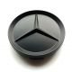 4 items 64mm / 58mm MERCEDES BENZ wheel center hub caps covers BLACK MATTE