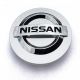 4 items 54mm / 49mm NISSAN wheel center hub caps covers C7042K54 SILVER