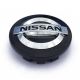 4 Stück 54mm / 49mm NISSAN nabendeckel felgendeckel nabenkappen radkappen C7042K54 SCHWARZ