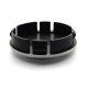 4 items 60mm / 55mm SEAT wheel center hub caps covers Silver / Red