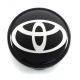 4 Stück 60mm / 57mm Toyota nabendeckel felgendeckel