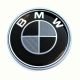 4 articles 68mm / 64mm BMW Enjoliveurs cache-moyeux de centre de roue 36131095361 Blanc / Noir Carbone