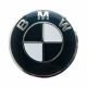 4 items BMW wheel center hub caps 60mm / 55mm rim covers White / Black