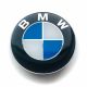 4 Stück BMW nabendeckel 55mm / 50mm felgendeckel nabenkappen Weiss/Blau