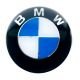 4 articles x 50mm BMW SILICONE autocollants centre de roue LOGO enjoliveurs emblèmes