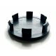 4 items 60mm / 54mm SEAT wheel center hub caps covers