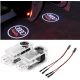 2x AUDI entry door lights LED logo projectors for A3/4/5/6/7/8, TT, Q3/5/7 1998-2015