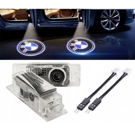 BMW entry door lights LED logo projectors for F, G, E 2011-2023