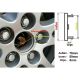 4 articles 76mm / 59mm BMW Enjoliveurs cache-moyeux de centre de roue