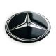 Satz von Mercedes Benz rad mitte aufkleber 4 x 55mm Silikon embleme