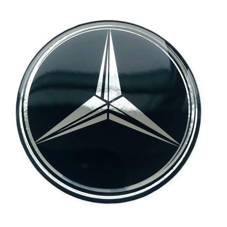 56mm SILIKON embleme MERCEDES BENZ rad mitte aufkleber Radkappen logo