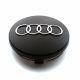 4 articles 60mm / 57mm AUDI Enjoliveurs cache-moyeux de centre de roue 4B0601170 noir mat