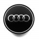 4 Stück Audi nabendeckel 69mm / 56mm felgendeckel nabenkappen