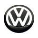 4 items x 70mm VW METAL stickers VOLKSWAGEN wheel cover LOGO hub cap EMBLEMS