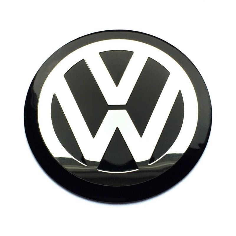 70mm VW METALL Aufkleber VOLKSWAGEN Felgen LOGO Radkappen Embleme