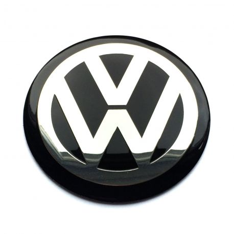 4 Stück x 75mm VW METALL Aufkleber VOLKSWAGEN Felgen LOGO Radkappen Embleme