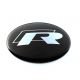 4 Stück x 65mm VW RLINE METALL Aufkleber VOLKSWAGEN Felgen LOGO Radkappen Embleme