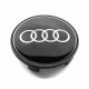 4 items Audi wheel center hub caps 68mm / 64mm rim hub covers