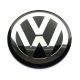 4 articles x 90mm VW METAL autocollants VOLKSWAGEN centre de roue LOGO enjoliveurs emblèmes