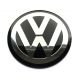 4 items x 90mm VW METAL stickers VOLKSWAGEN wheel cover LOGO hub cap EMBLEMS