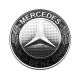 Satz von Mercedes Benz 4 x 65mm rad mitte aufkleber  Lorbeer logo embleme