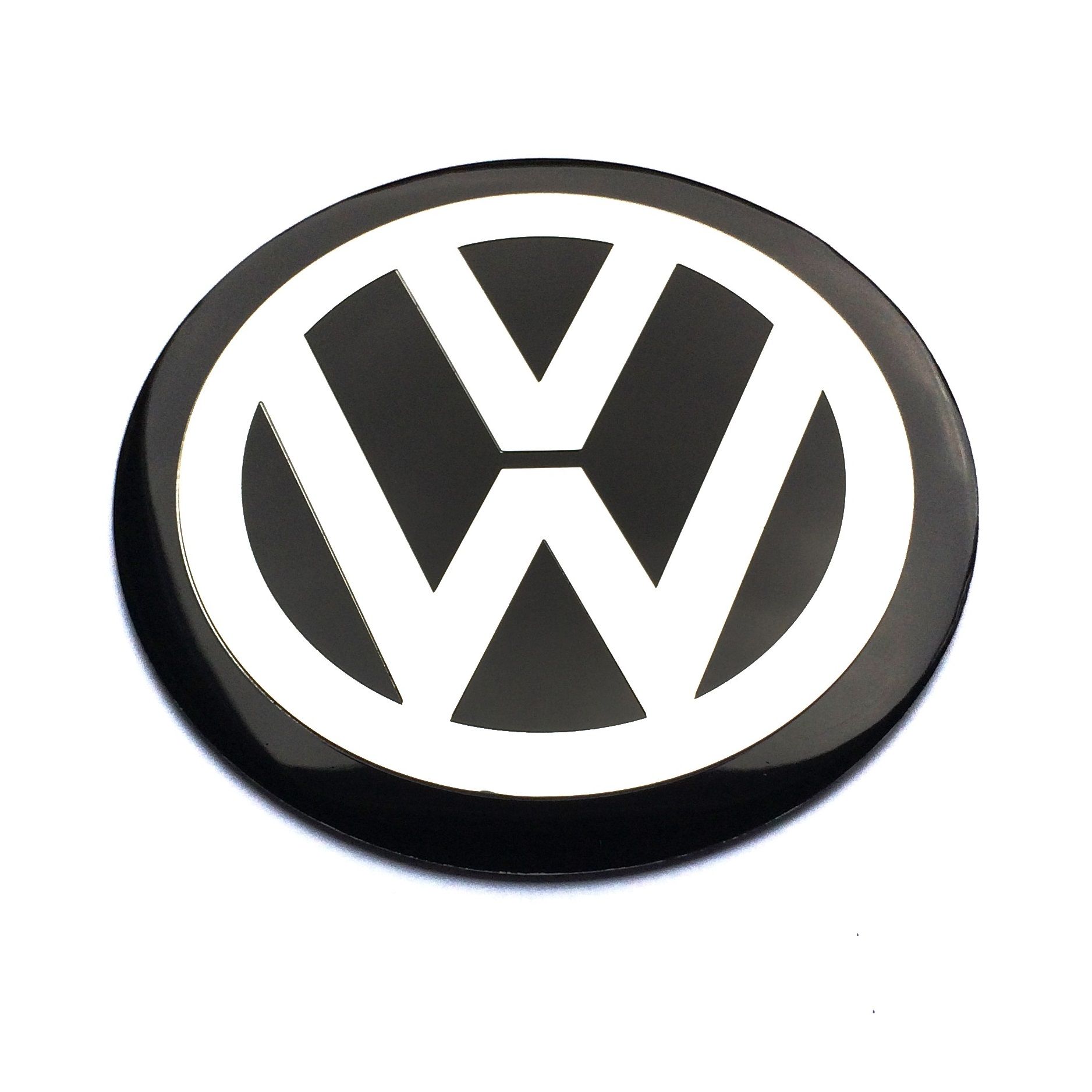 120mm VW METALL Aufkleber VOLKSWAGEN Felgen LOGO Radkappen Embleme