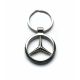 Mercedes Benz Schlüsselanhänger Logo Silber Metall