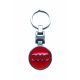 AUDI Porte-clés Logo pendentif Métal Rouge